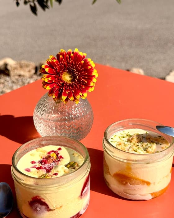 Desserts en verrines